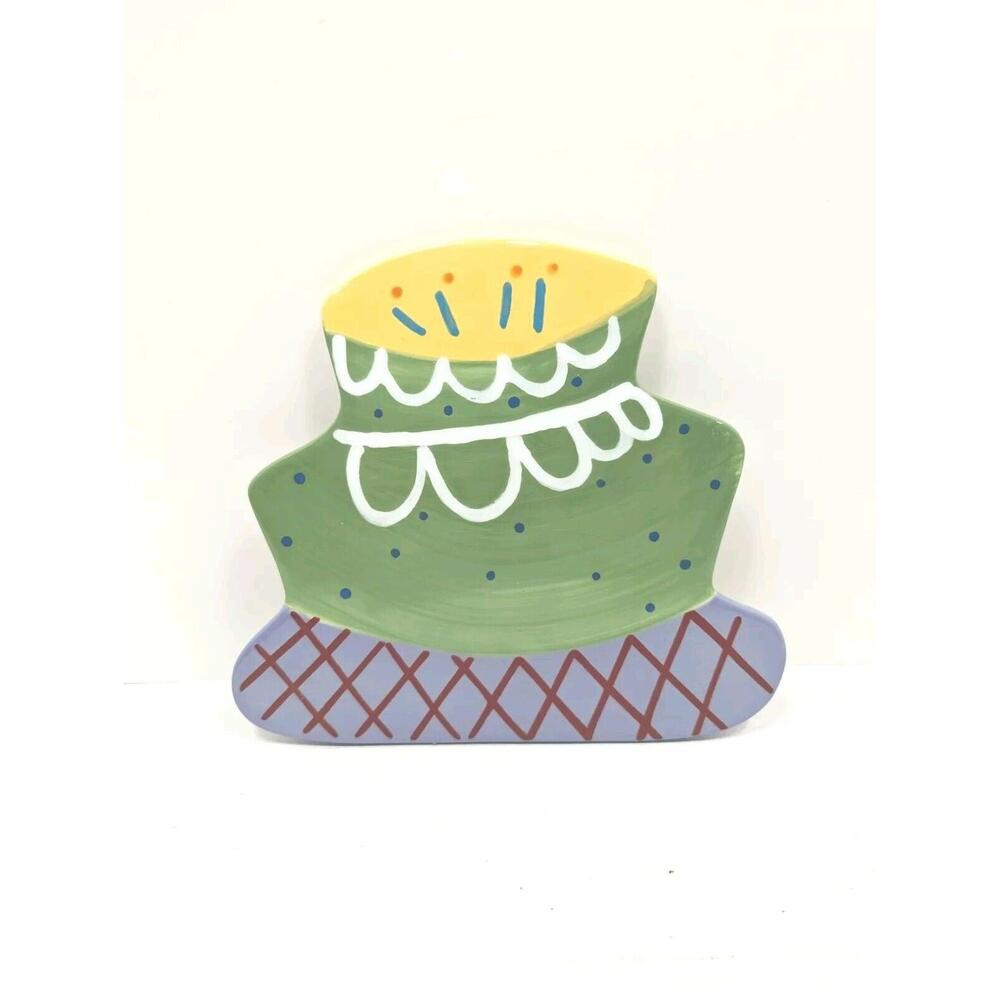 Coton Colors Happy Everything BIG Festive Birthday Cake Party Wreath Attachment